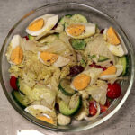 Avocado , Tomato And Egg Salad